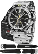 Zegarki męskie - Zegarek Vostok Europe NH34-575A718B Energia Rocket Automatic GMT - miniaturka - grafika 1