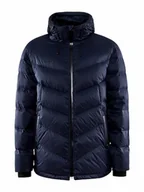 Kurtki męskie - Craft ADV EXPLORE DOWN Jacket męska kurtka puchowa L | Blaze | Regulowany kaptur i wysoki kołnierz | wodoodporna kurtka zimowa dla mężczyzn | wiatroszczelna parka puchowa, męska zimowa - miniaturka - grafika 1