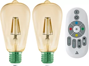 EGLO connect-z E27 ST64 żarówka 5,5W 500lm 2 szt. - Systemy inteligentnych domów - miniaturka - grafika 1
