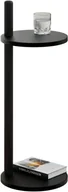 Ławy i stoliki kawowe - Czarny nowoczesny stolik pomocniczy - Nebo 4X - miniaturka - grafika 1