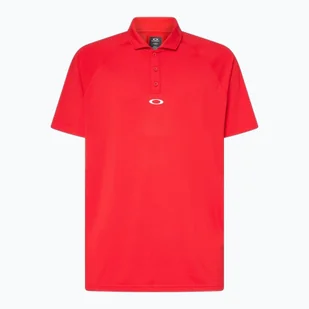 Koszulka polo męska Oakley Iconic Oakley Ss Polo Shirt red line - Koszulki męskie - miniaturka - grafika 1