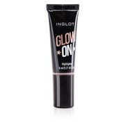 Rozświetlacze do twarzy i ciała - INGLOT, Travel Size, Glow On, rozświetlacz 22, 8 ml - miniaturka - grafika 1