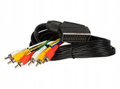 Kable - Przył.Euro-6 RCA 1,5m HQ - miniaturka - grafika 1