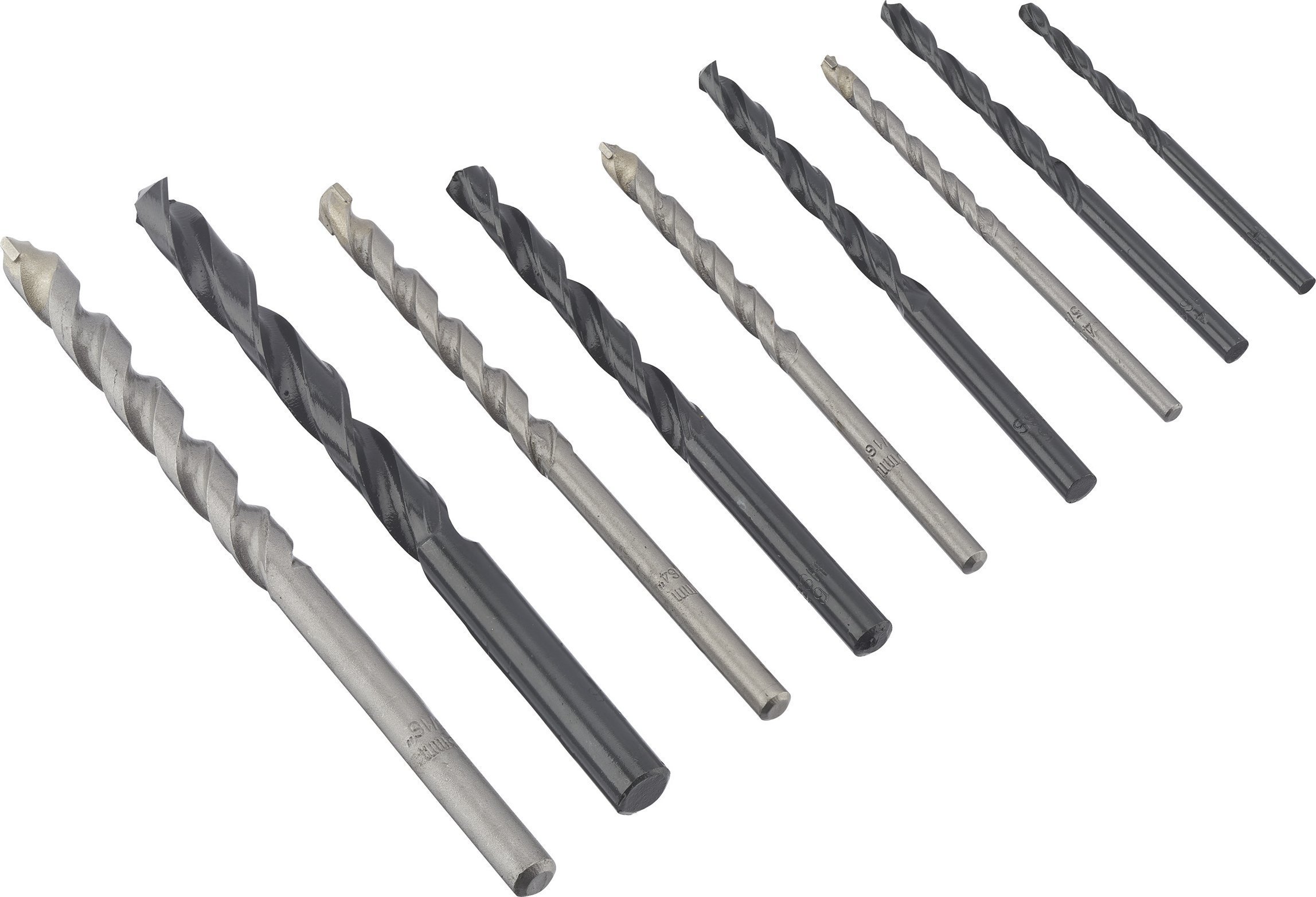Irwin Wiertło WIERŁO DO BETONU / METALU HSS kpl. 9szt. 3, 4x2, 5x2, 6x2 i 8x2mm w kasecie