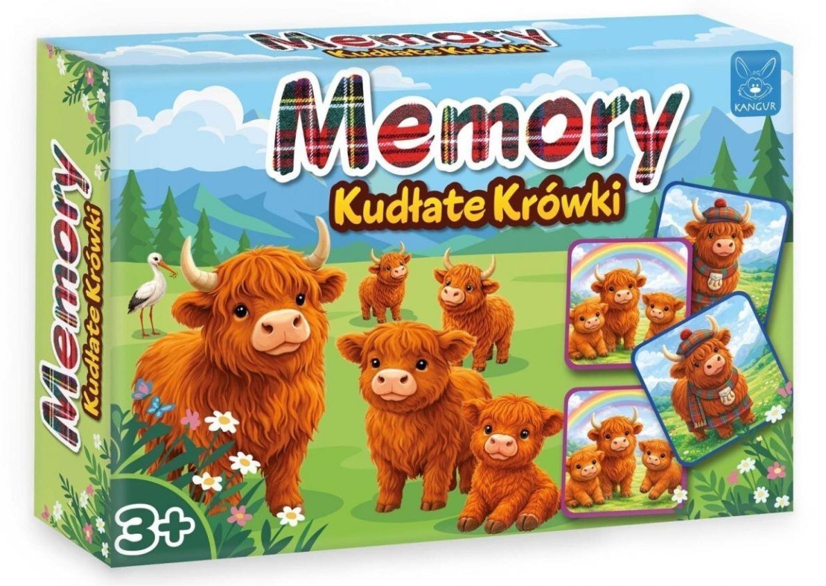 Kangur Memory - Kudłate Krówki