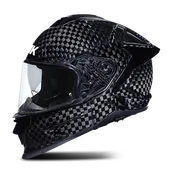 Kaski motocyklowe - Kask Integralny SMK Titan Carbon Solid CarbonM - miniaturka - grafika 1