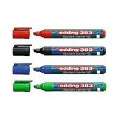 Zakreślacze - EDDING Marker do papieru marker do flipchartów zielony 383) - miniaturka - grafika 1