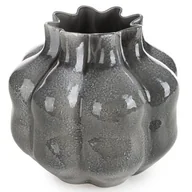 Wazony i flakony - Wazon EUROFIRANY Niko 35 x 30 cm Grafitowy - miniaturka - grafika 1