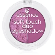 Cienie do powiek - Essence Soft Touch Duo Eyeshadow podwójny cień do powiek 02 Berry Crush 1,8g - miniaturka - grafika 1