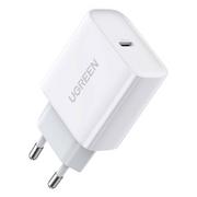 Ładowarki do telefonów - Ugreen ładowarka sieciowa USB Power Delivery 3.0 Quick Charge 4.0+ 20W 3A biały (60450) - miniaturka - grafika 1