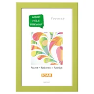 Ramki na zdjęcia - Ramka drewniana PINIA 14 PAK 15 x 21 cm zielony - miniaturka - grafika 1