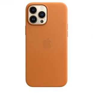 Apple Skórzane etui iPhone 13 Pro Max złocisty brąz - Etui i futerały do telefonów - miniaturka - grafika 2