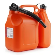 Kanistry - Kanister plastikowy dwukomorowy 6l + 2,5l amio-03208 - miniaturka - grafika 1