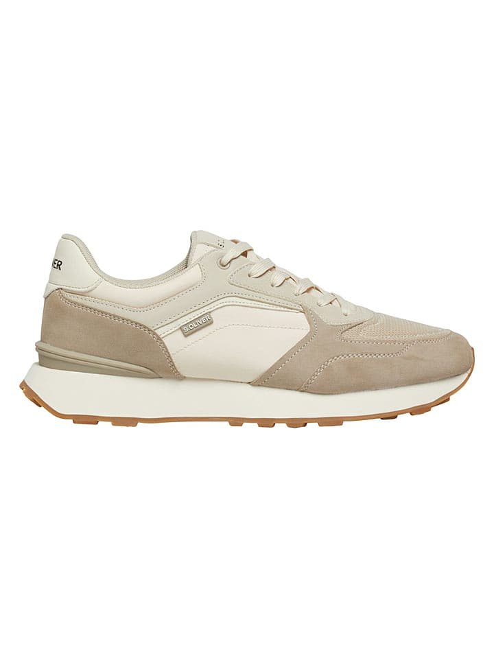 s.Oliver Sneakersy w kolorze jasnobrązowo-beżowym