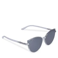 Okulary przeciwsłoneczne - Okulary przeciwsłoneczne 4F 4FSS23ASUNU018 Srebrny - miniaturka - grafika 1