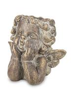 Donice - Blumfeldt Pigmejka Osłonka aniołek brązowa ceramika 20x20x14 uniwersalny 96517-uniw - miniaturka - grafika 1