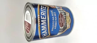 Akzo Nobel Farba Hammerite Prosto Na Rdzę czerwony tlenkowy połysk 700ml - Emalie - miniaturka - grafika 1