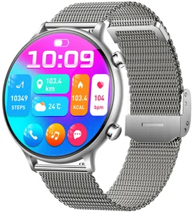Hagen HC99.111.1111.5311-SET Srebrny - Smartwatch - miniaturka - grafika 1