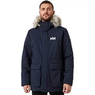 Kurtki męskie - Helly Hansen Kurtka męska Reine Parka, granatowy, S - miniaturka - grafika 1