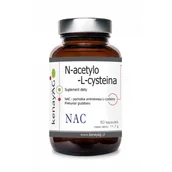 Suplementy naturalne - Kenay Kenay NAC N-acetylo-L-cysteina - 60 kapsułek KENAY392 - miniaturka - grafika 1