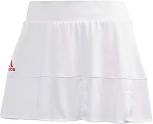 adidas Damska spódnica T Mat. Skrt wąska wielokolorowa Weiß/Scharlachrot XL - Spódnice - miniaturka - grafika 1