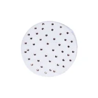 Koszulki jeździeckie - Siatka do włosów HKM Rosegolden Sparkl biała/rose gold - miniaturka - grafika 1