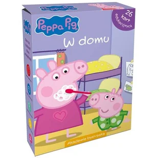 Świnka Peppa. W domu. Akademia bystrzaka - Książki edukacyjne - miniaturka - grafika 1