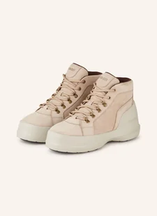 Moon Boot Botki Sznurowane Luna Trek beige - Botki damskie - miniaturka - grafika 1