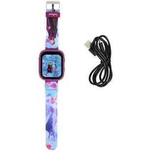 LEXIBOOK Kraina Lodu DMW070FZ Fioletowy - Smartwatch - miniaturka - grafika 1