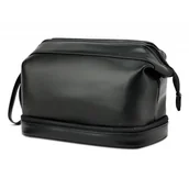 Kosmetyczki, organizery i kuferki - Kosmetyczka Rozkładana 2 Poziomowa 2W1 Ks106Cz - miniaturka - grafika 1