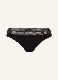 Calvin Klein Stringi Seductive Comfort schwarz - Majtki damskie - miniaturka - grafika 1