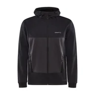 Kurtki męskie - Męska Kurtka CRAFT CORE BACKCOUNTRY HOOD JACKET M 1913681-999992 – Czarny - miniaturka - grafika 1