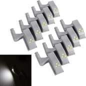 Zawiasy, okucia i inne akcesoria - Oświetlenie zawiasów szafek, oświetlenie zawiasów szafek LED, oświetlenie LED (zimne białe światło), opakowanie 10 sztuk - miniaturka - grafika 1