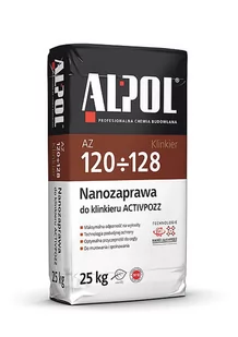 Alpol AZ 122 zaprawa do klinkieru uniwersalna brązowa 25 kg - Zaprawy budowlane - miniaturka - grafika 1