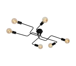 Briloner 2887-065 - Żyrandol natynkowy FARETTO 6xE27/60W/230V - Lampy sufitowe - miniaturka - grafika 1