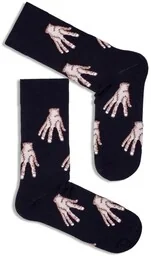 Skarpety męskie czarne Rączka Wednesday - Skarpetki męskie - miniaturka - grafika 1