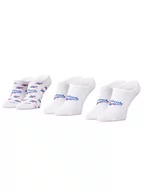 Skarpetki damskie - Reebok Zestaw 3 par stopek unisex Cl Fo Invisible Sock 3P GG6680 Biały - miniaturka - grafika 1