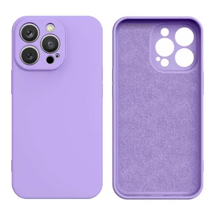 Hurtel Silicone case etui iPhone 14 Plus silikonowy pokrowiec fioletowe - Etui i futerały do telefonów - miniaturka - grafika 1