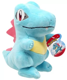 Pokemon Pokemon Pluszowy Totodile 20 cm - Pokemon Marionetka Nowa 2022 - Autentyczne Pokemon Marionetki Oficjalne Zabawki Pokemon 95243 - Maskotki i pluszaki - miniaturka - grafika 2