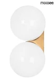 Lampy ścienne - Moosee lampa ścienna BOLL TWIN złota MSE010400224 [18212223] - miniaturka - grafika 1