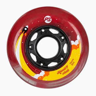 Kółka do rolek dziecięce Powerslide Adventure 76/82A 4 szt. red cloud - Akcesoria do skatingu - miniaturka - grafika 1