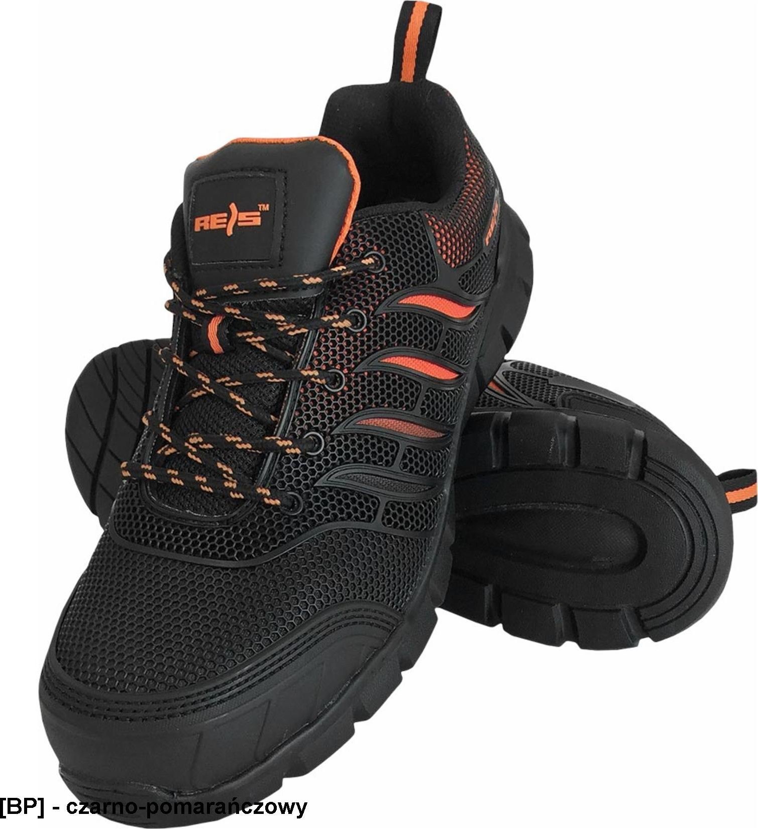 R.E.I.S. BRAMAZO S1 SRA - półbuty bezpieczne ze stalowym podnoskiem 47