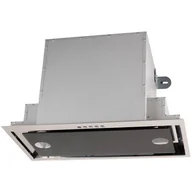 Okapy kuchenne - Akpo WK-10 Neva Glass 60 Inox/czarne szkło - miniaturka - grafika 1