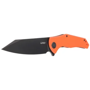 Nóż składany Kubey Flash Orange G10, Blackwashed AUS-10 (KU158G) - Noże - miniaturka - grafika 2