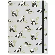 Szkolne artykuły papiernicze - Peter Pauper Press Notatnik Midi PANDA - Peter Pauper Press - miniaturka - grafika 1