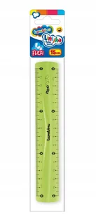 Nieprzypisany Linijka Bambino standard 15cm Flexi MAJE252 - Linijki, ekierki - miniaturka - grafika 3