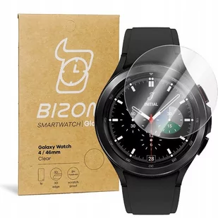 Bizon Szkło hartowane Glass Clear do Galaxy Watch 4 46mm BGC1GW4/46 - Akcesoria do smartwatchy - miniaturka - grafika 1