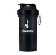 Shakery i bidony sportowe - Olimp Shaker Smart Shake Black Label 400 ml - miniaturka - grafika 1