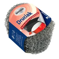 Ściereczki, gąbki, czyściki - GROSIK Druciak 3SZT METALOWY - miniaturka - grafika 1
