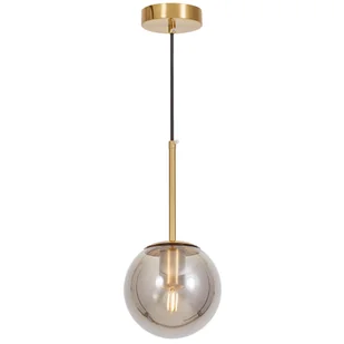 NOWOCZESNA LAMPA WISZĄCA MOSIĘŻNA ZODIAK D15 - Lampy sufitowe - miniaturka - grafika 1